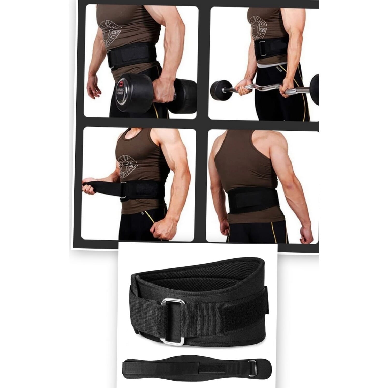 Adjustable Gym Waist Belt