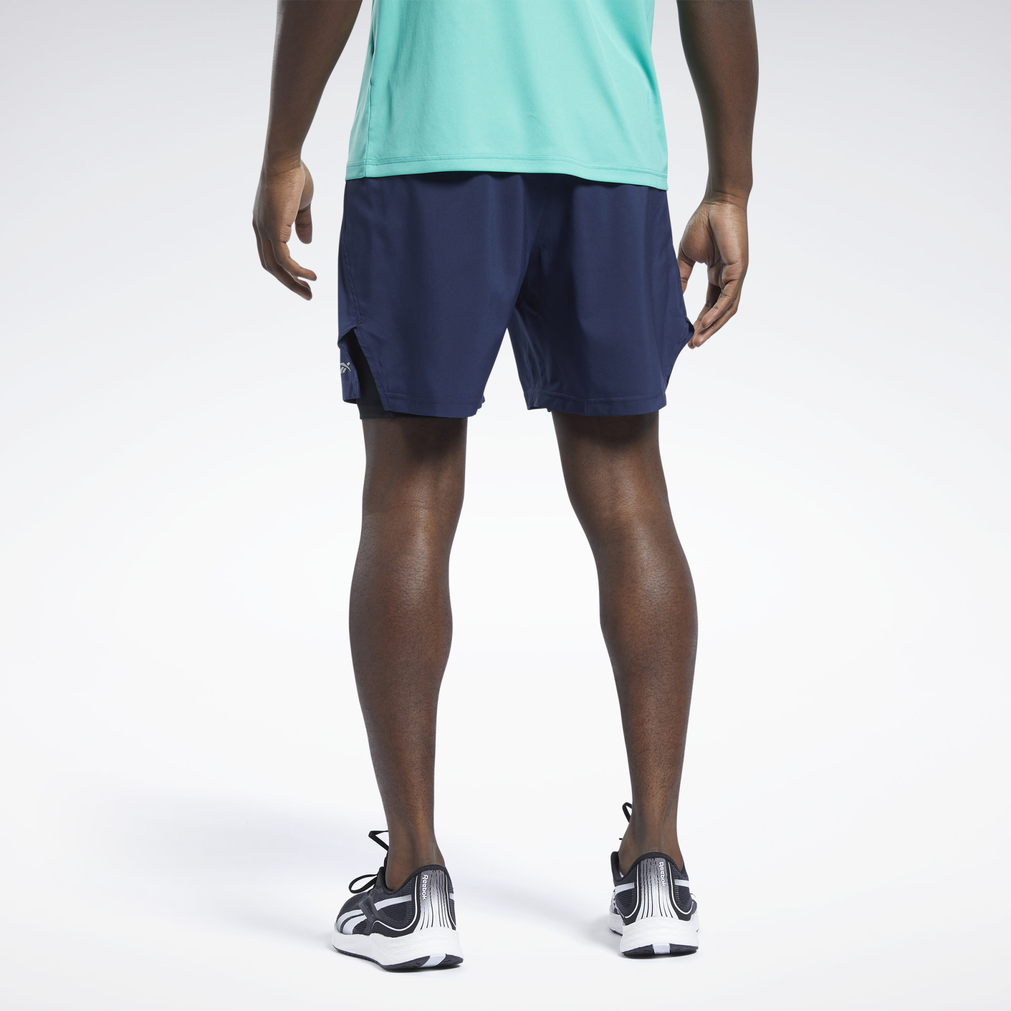 Reebok Vector Navy Running Two-In-One 
