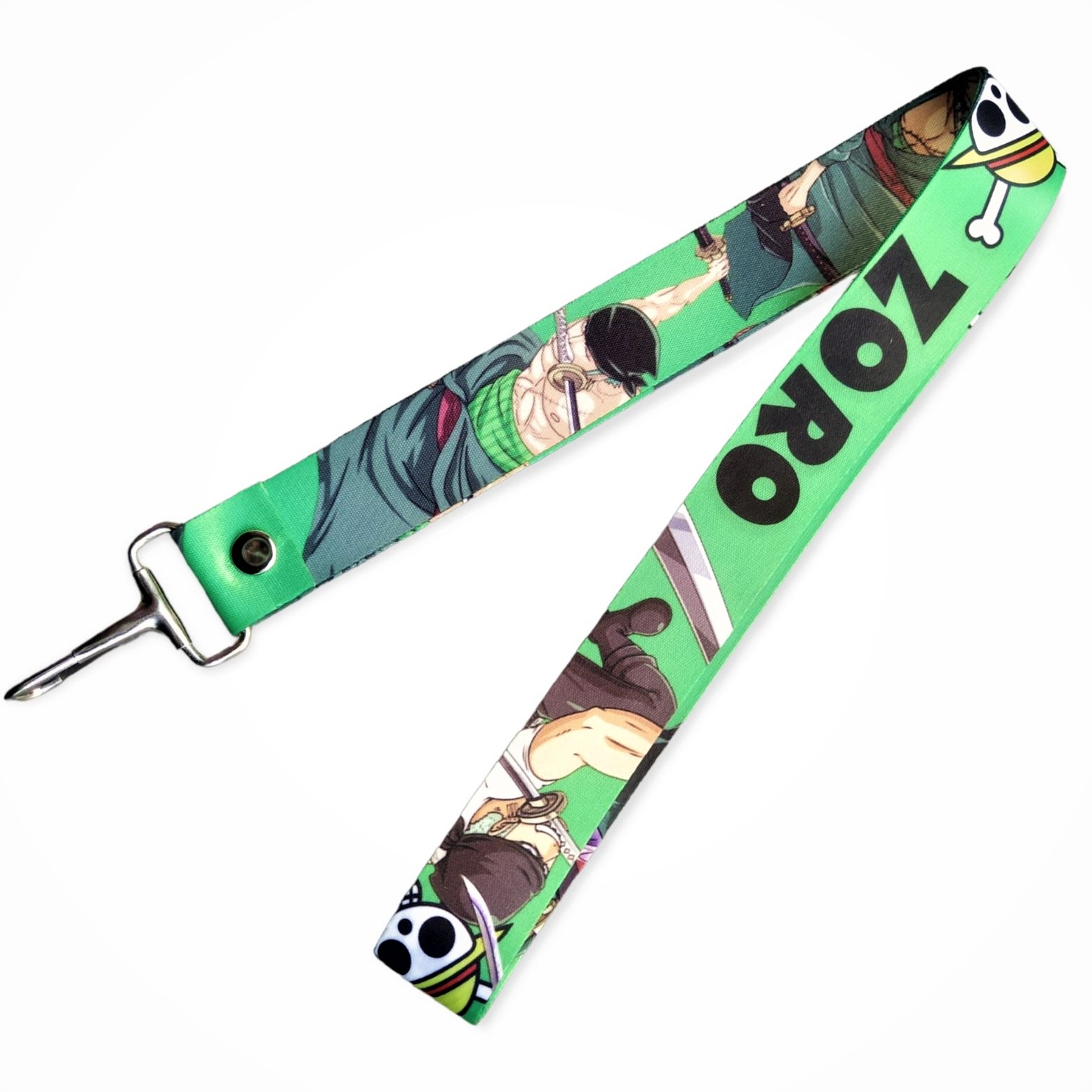 Onepiece Anime Roronoa Zoro Fabric Keychains
