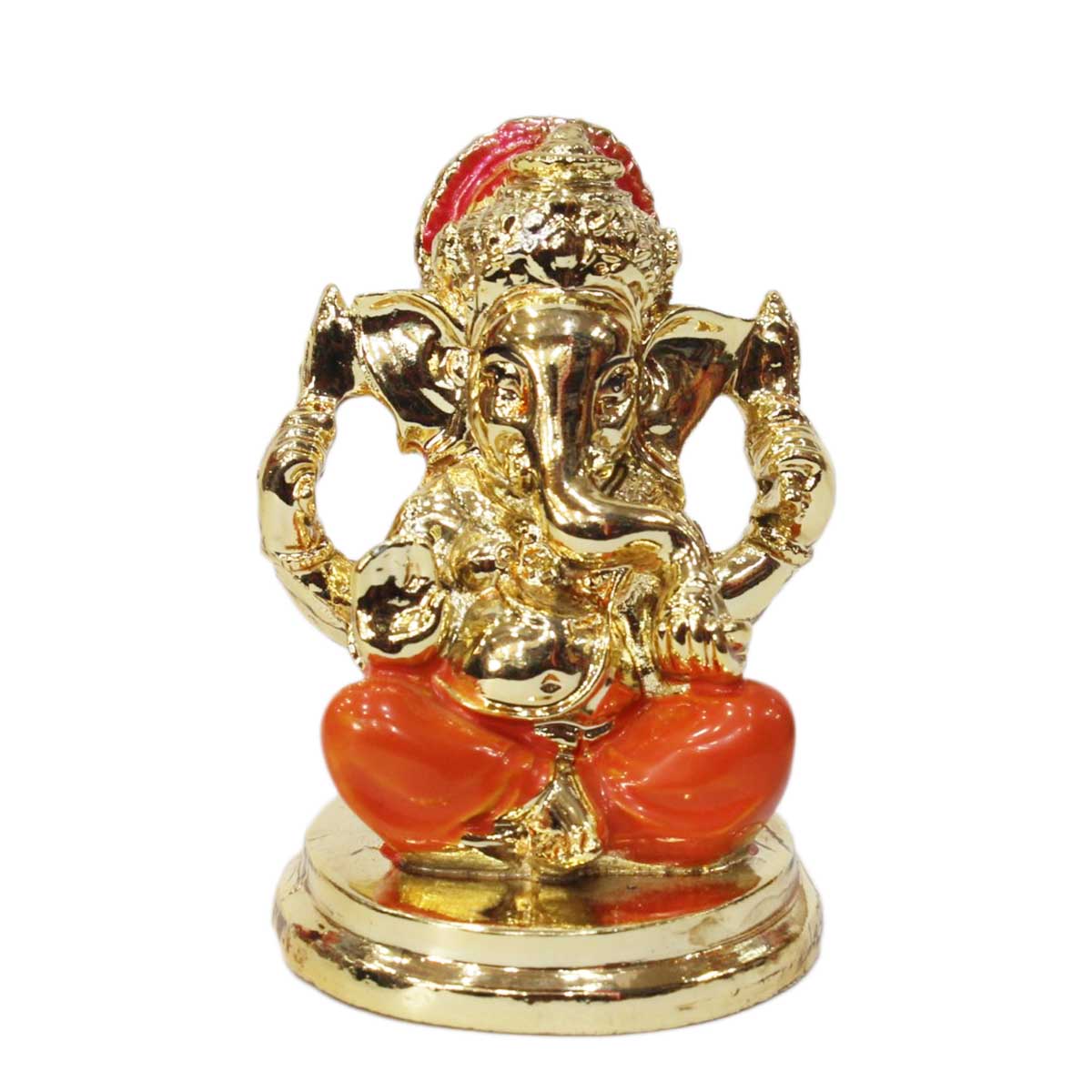 Golden 2.5 Lord Ganesh Statue