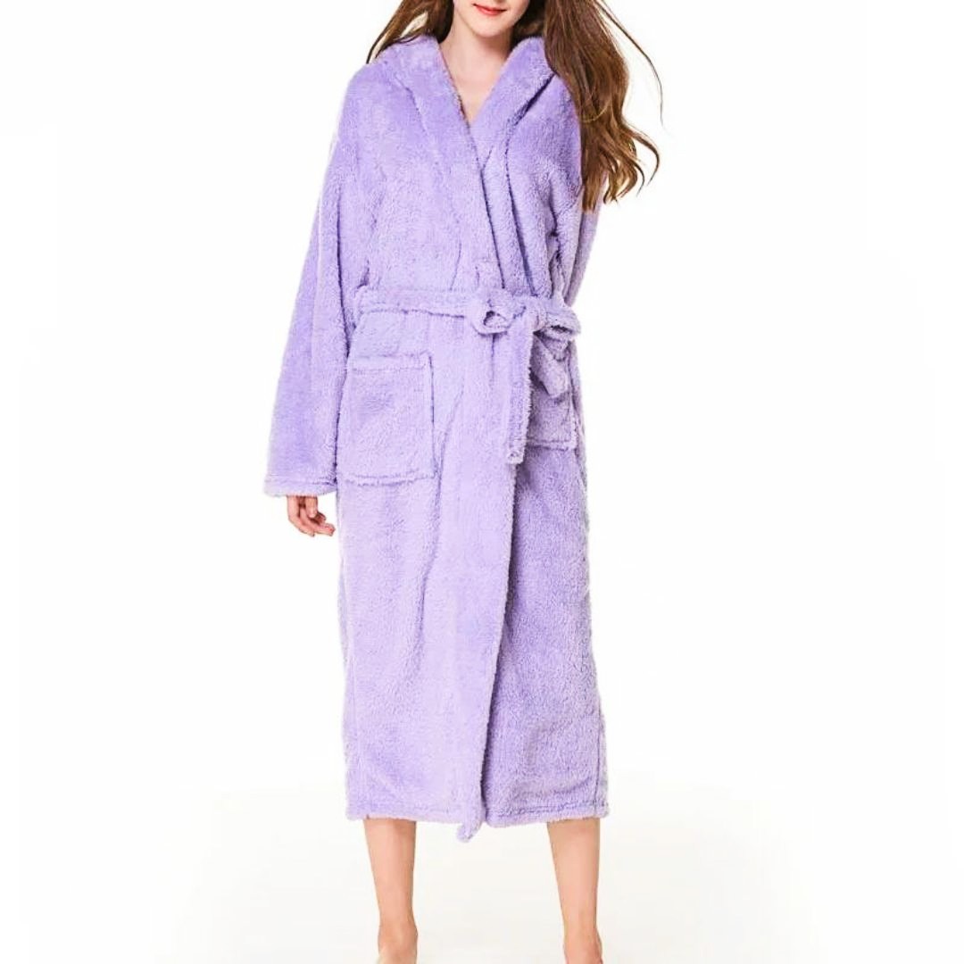 Warm Long Bath Robe For Women | Daraz.com.np