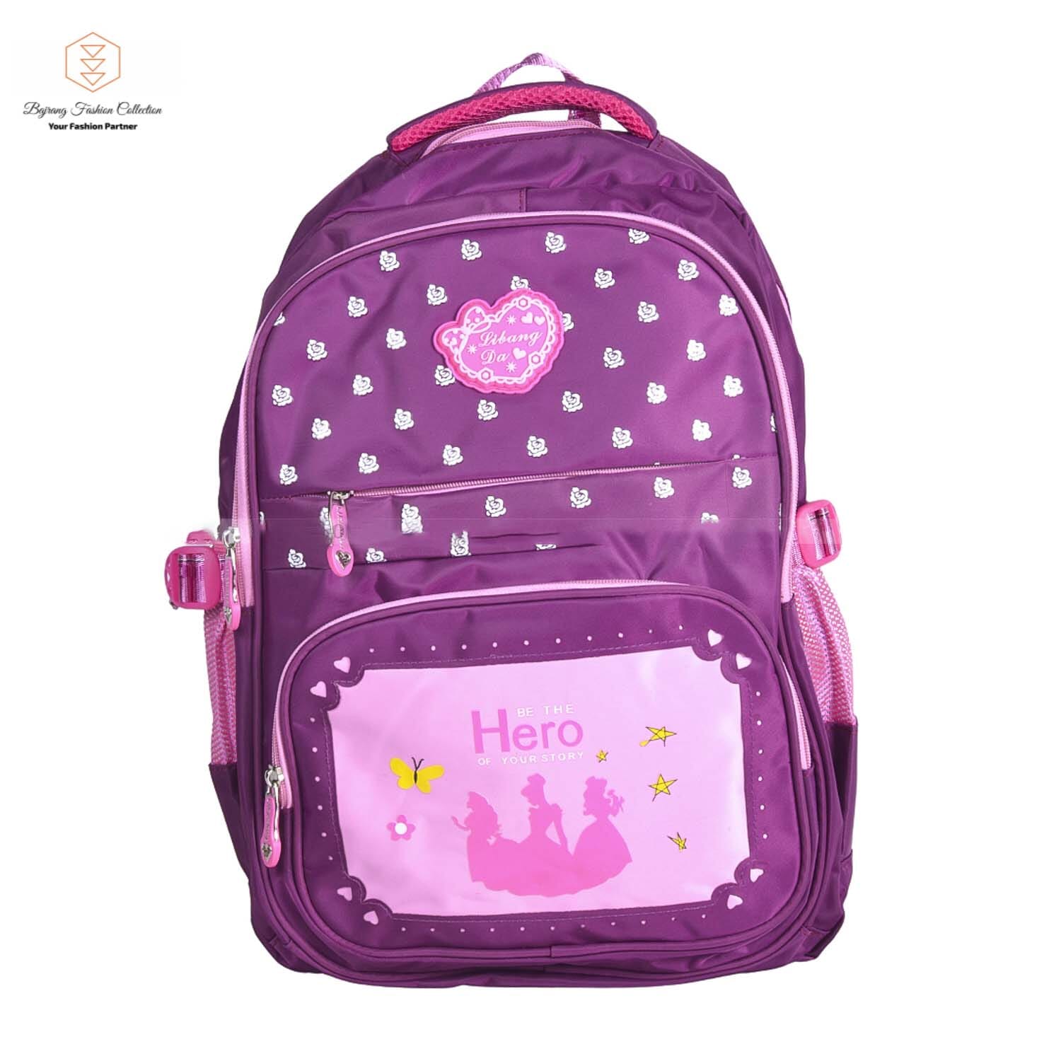 Fashion Nylon School/College Bags For Teenagers Women By Bajrang