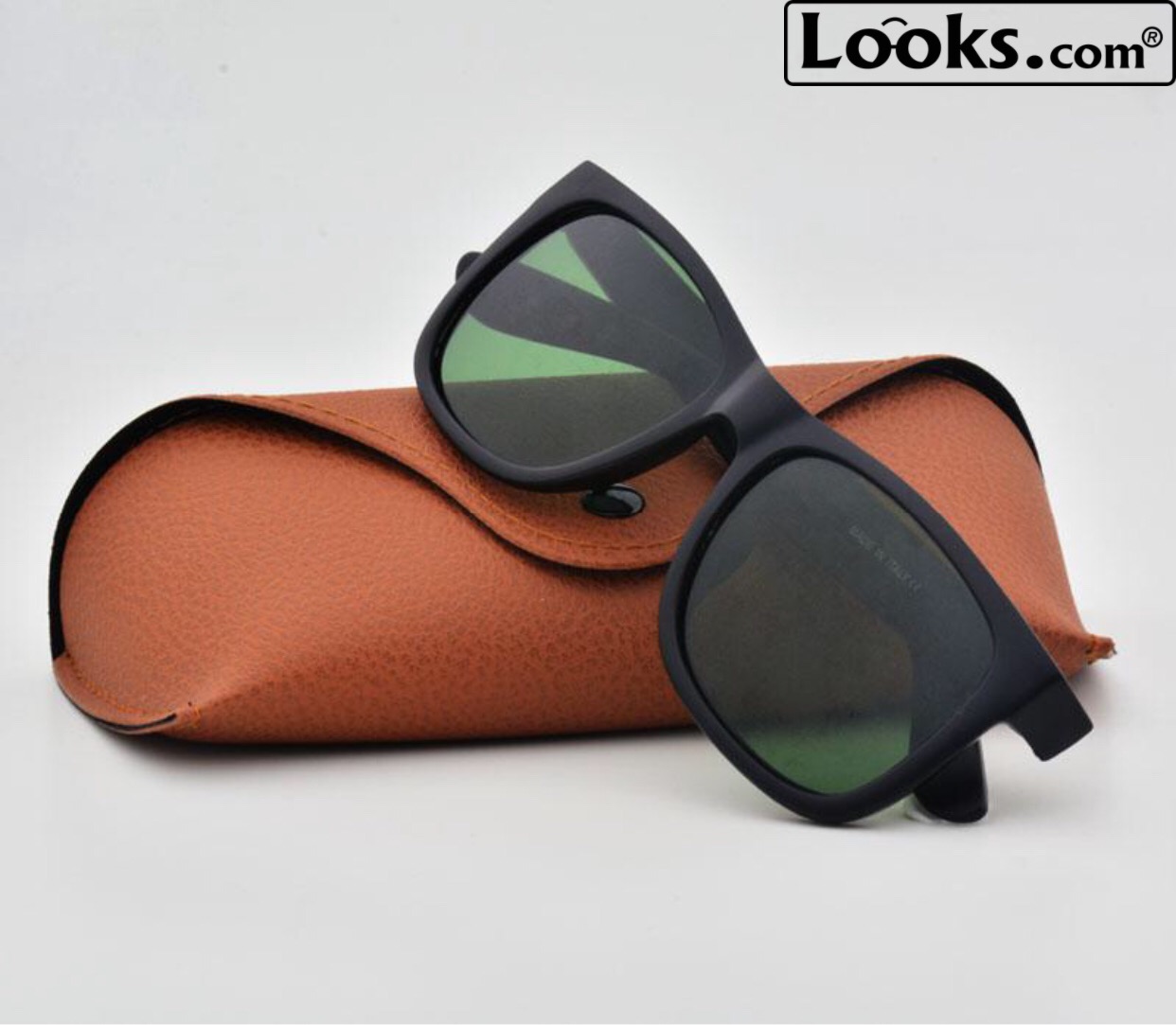 Wayfarer Brand Designer Justin(4165) Matte Black Diamond Hard Casual  Sunglasses For Men: Buy Online at Best Prices in Nepal 