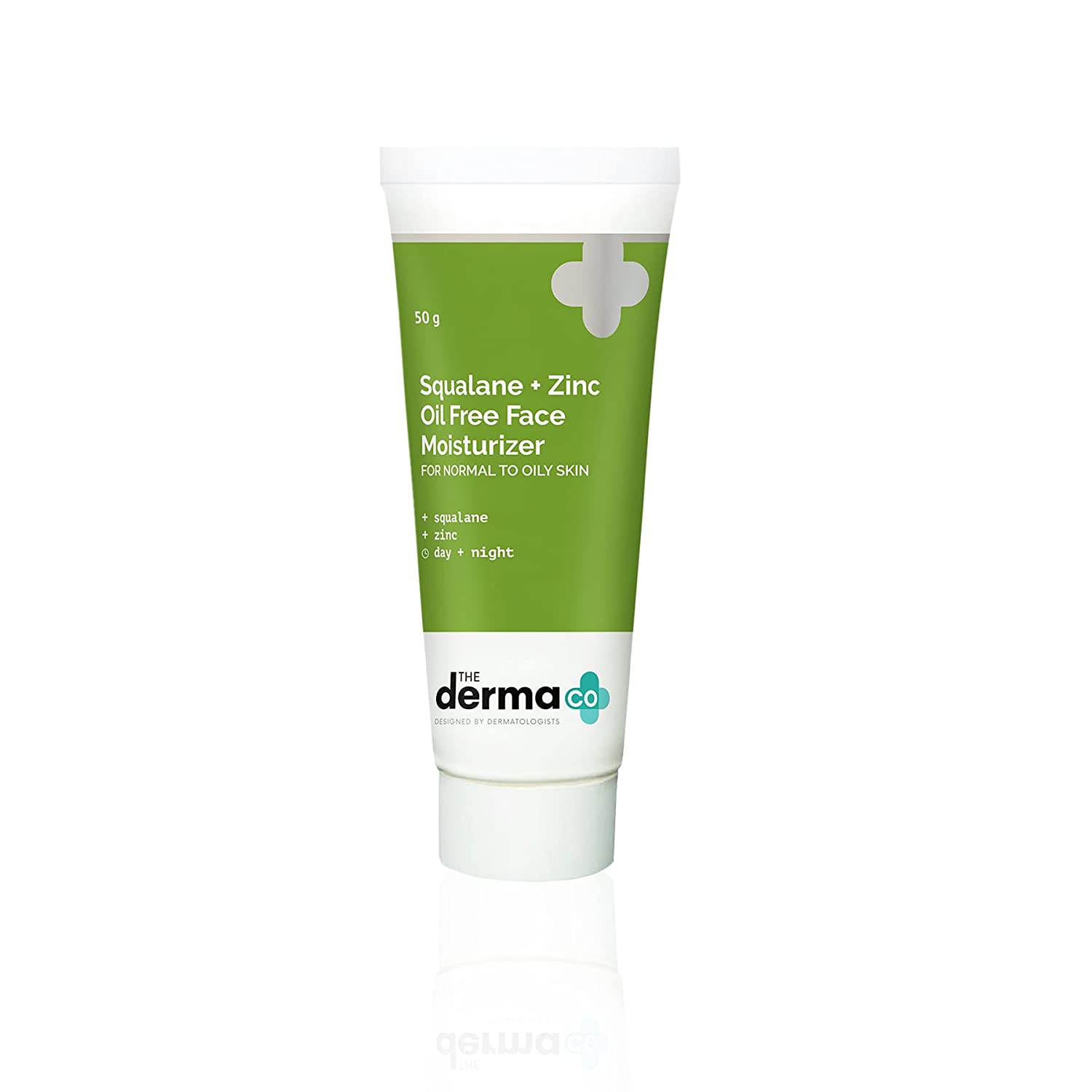 The Derma Co Squalane + Zinc OilFree Daily Face Moisturizer for Normal