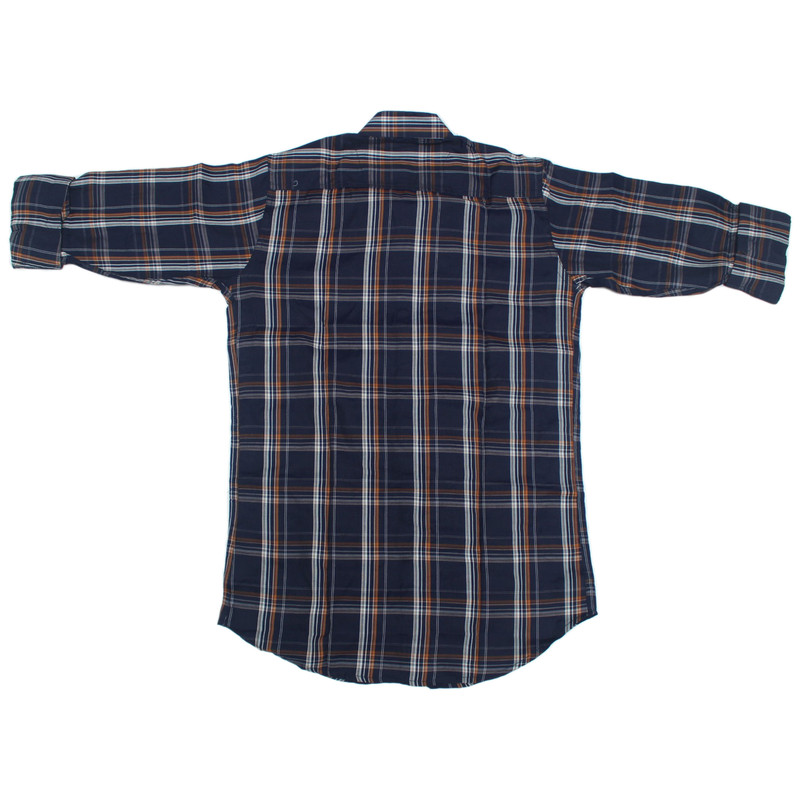 Red Cotton Lining Design Check Shirt 