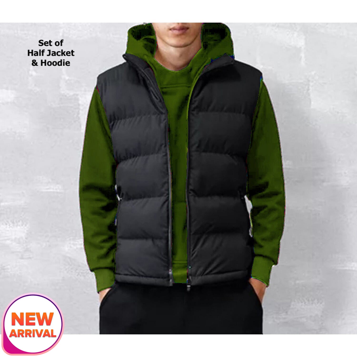 new style half jacket