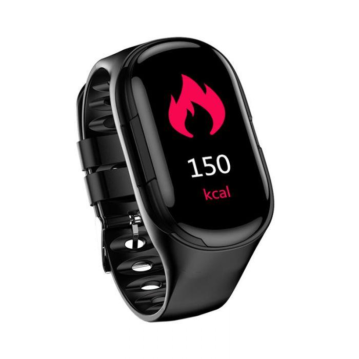 LEMFO M1 AI Sports Smart Watch With Bluetooth Earphone Heart Rate