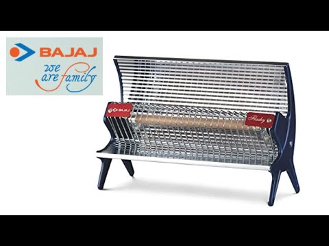 Bajaj Flashy 1000 Watts Radiant Room Heater (Steel)