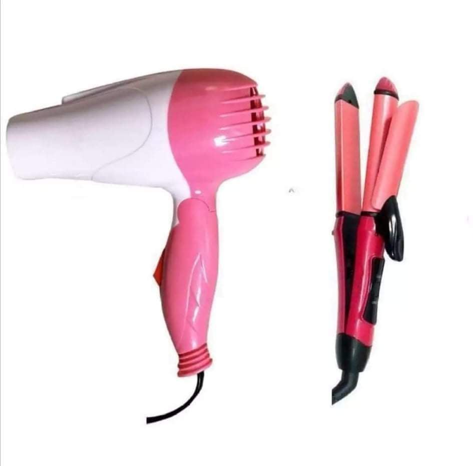 Nova Combo Hair Straightener Curler Dryer