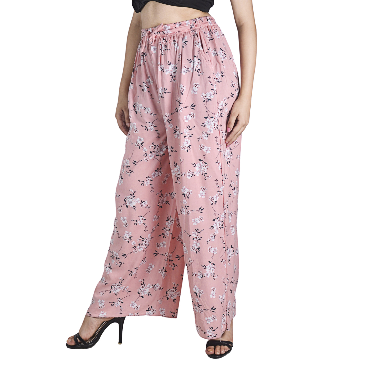 Floral Printed Quarter Pant And T-shirt Combo Summer set By Arushi