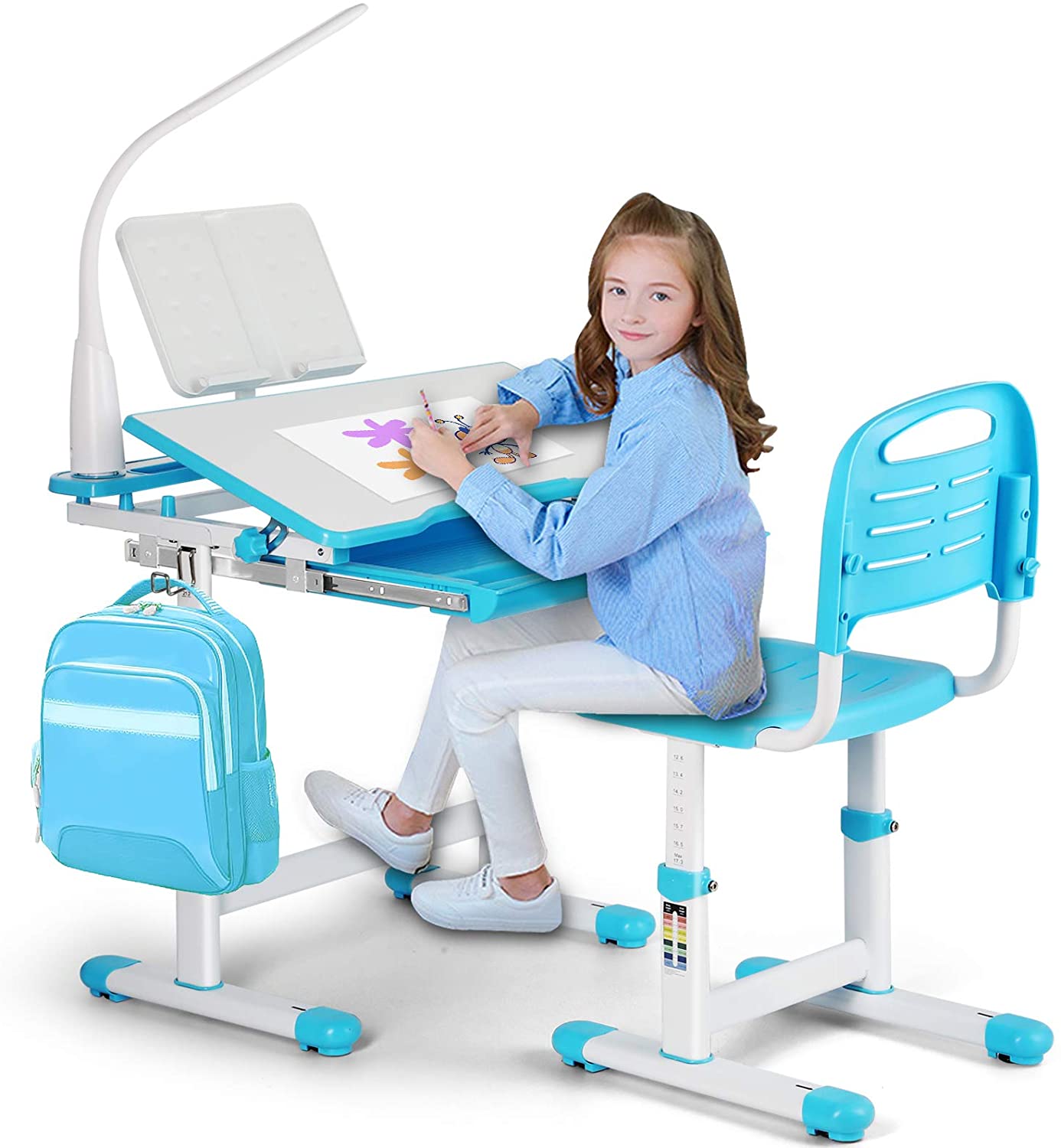 Study table and chair best sale for 7 year old