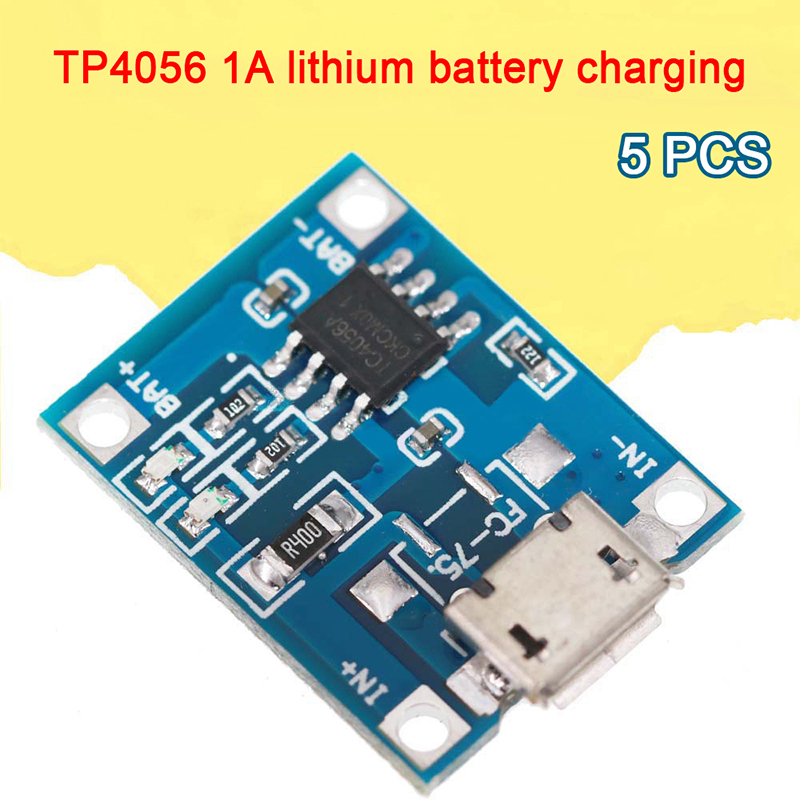2024 New 5Pcs Lithium Battery Charger Module Charging Board With ...