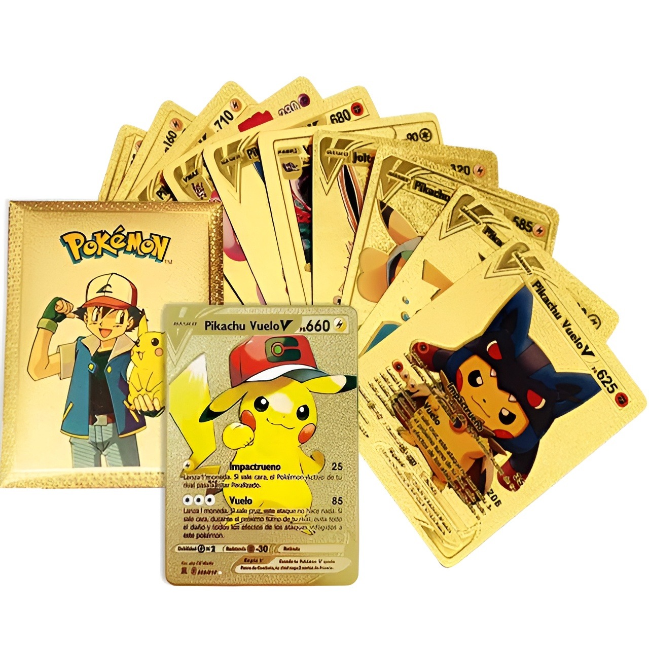 New Gold Foil Rare Pokemon Cards -2025 | Daraz.com.np