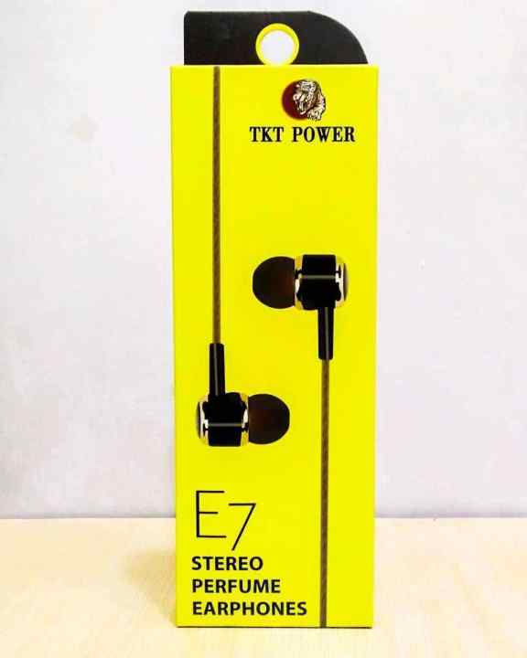 TKT Power E7 Stereo Perfume Earphone 