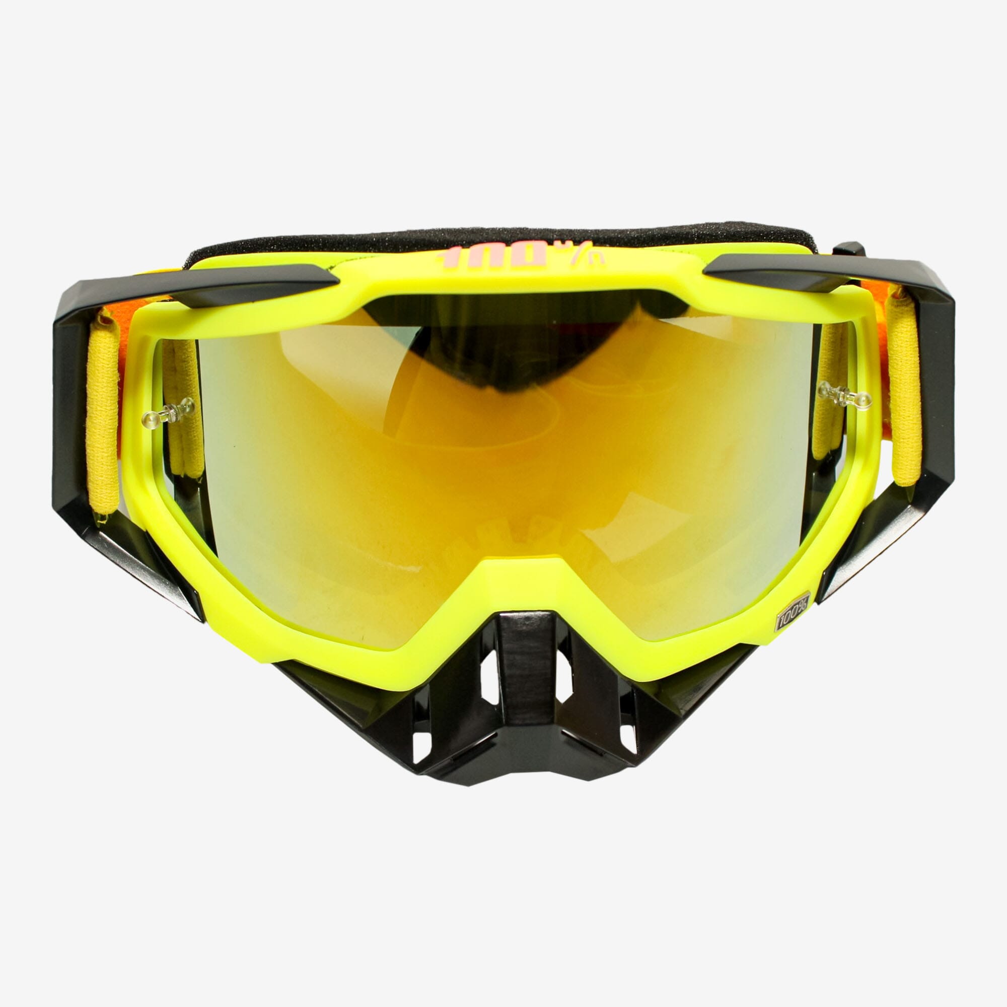 Yellow dirt hot sale bike goggles