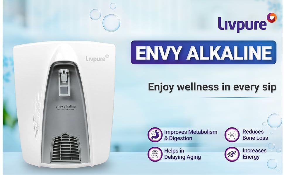  livpure envy alkaline, livpure water purifier