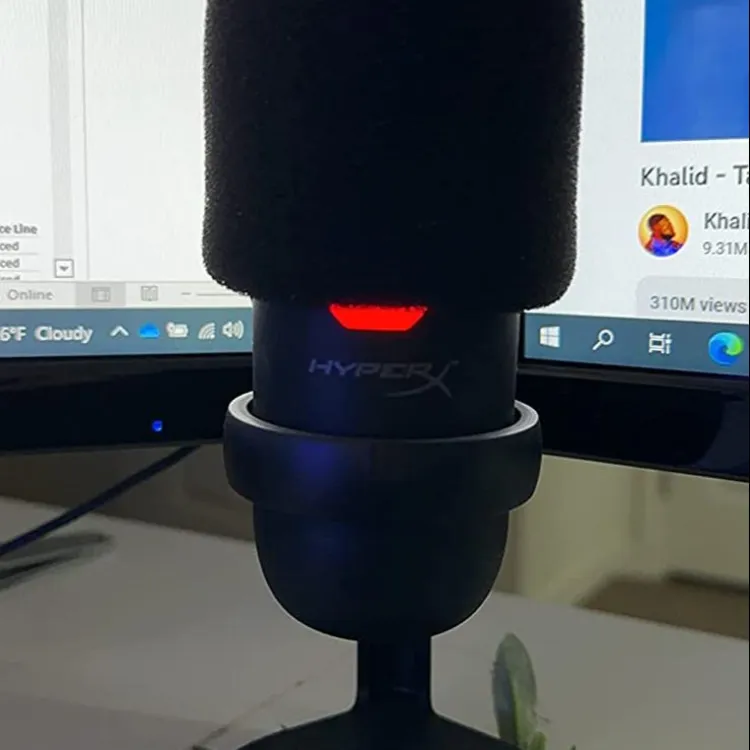 Hyperx mic online foam