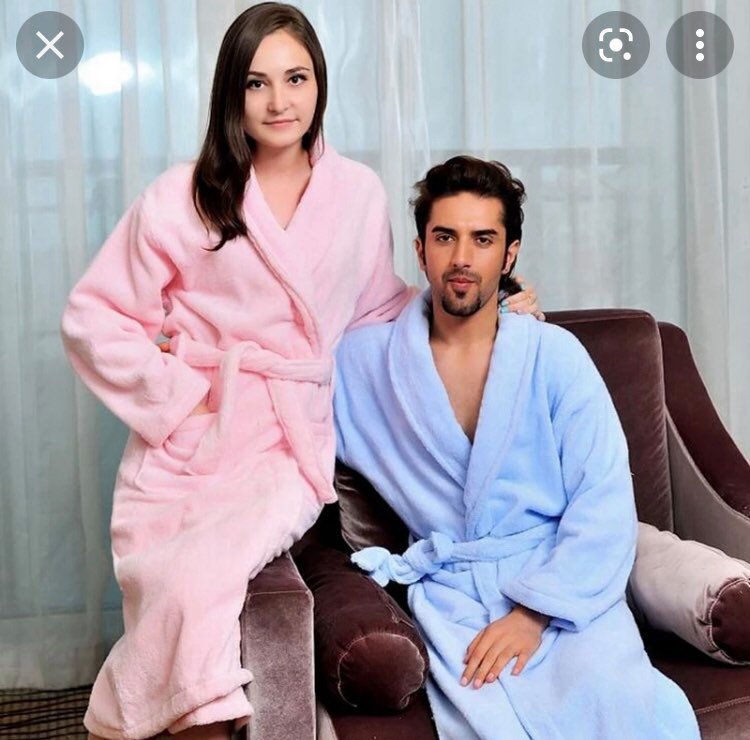 Unisex Combo Of 2 Unisex Bathrobe - Pack Of 2 Multi Function Men And Women Bath Robe In Bath Gown Night Dress