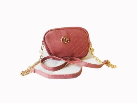 Buy New CG Lock Shoulder Bag Velvet/Leahter Handbag Small Gold Chain  Evening Bag Wave Pattern Retro Diagonal Package Autumn and Winter for Women  (Black-Waist Bag, 19 * 12 * 5cm) Online at desertcartINDIA