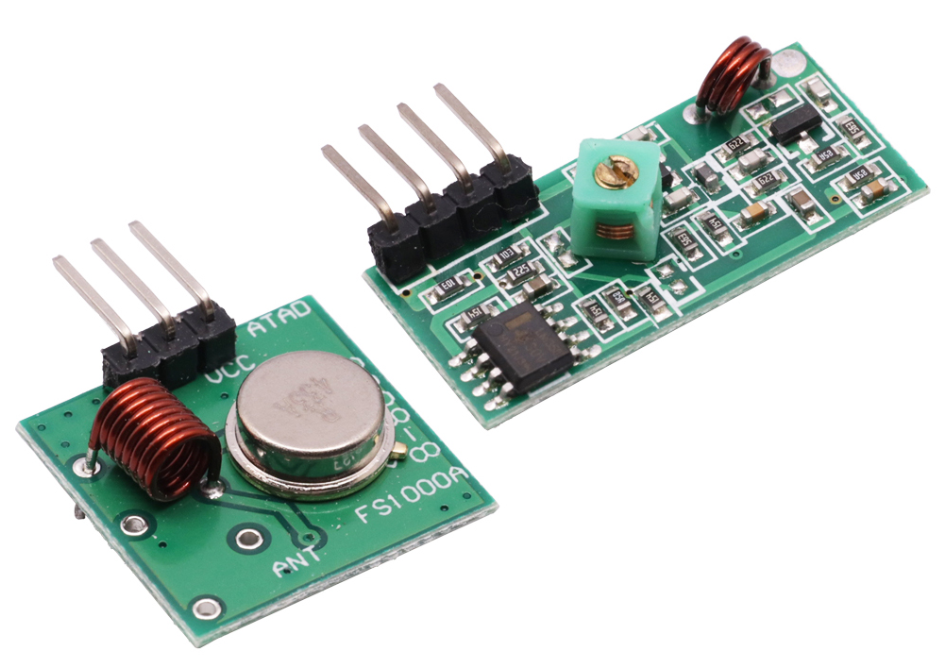 433Mhz RF Wireless Transmitter Module and Receiver Kit 5V DC 315MHZ Wireless For Arduino