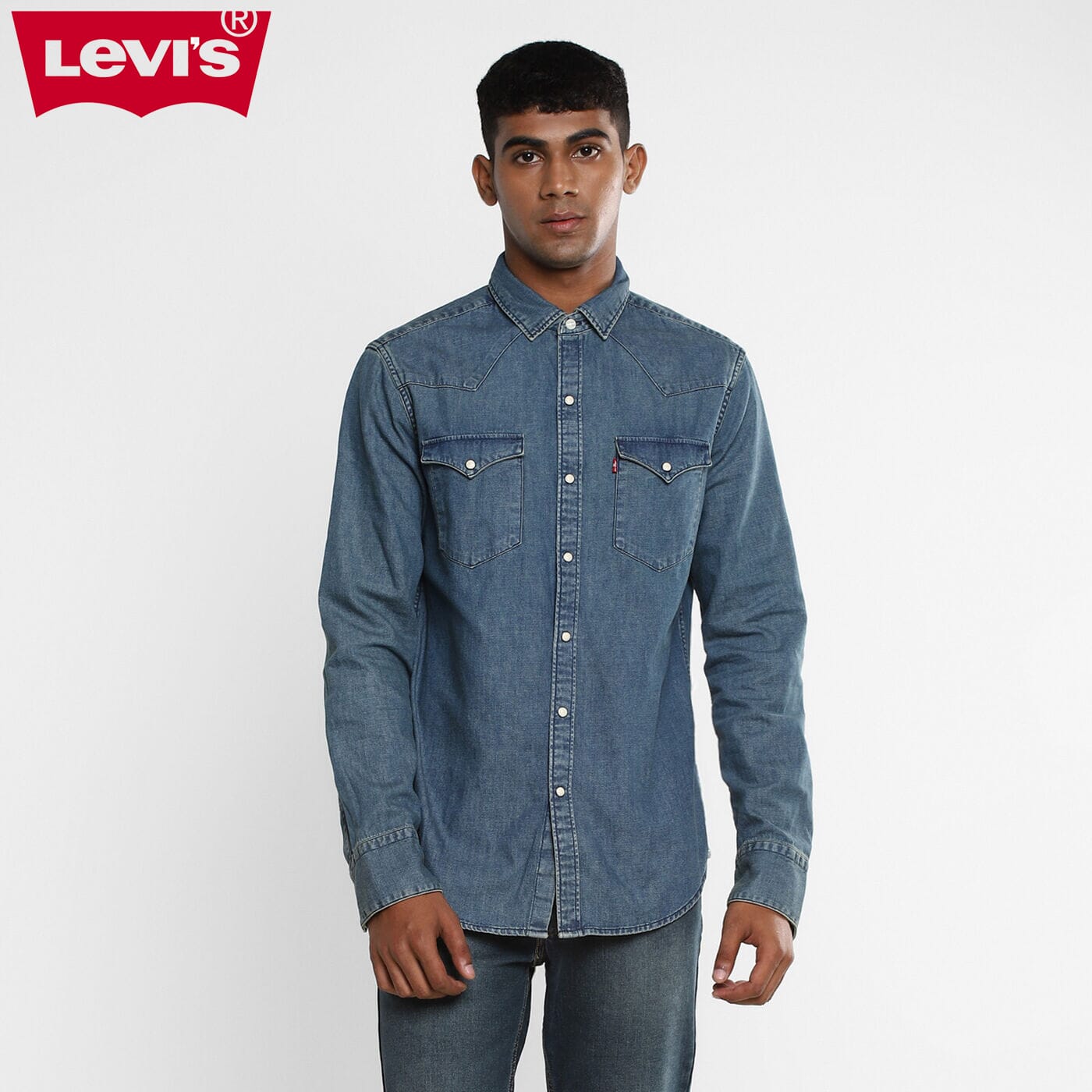 levis casual shirts
