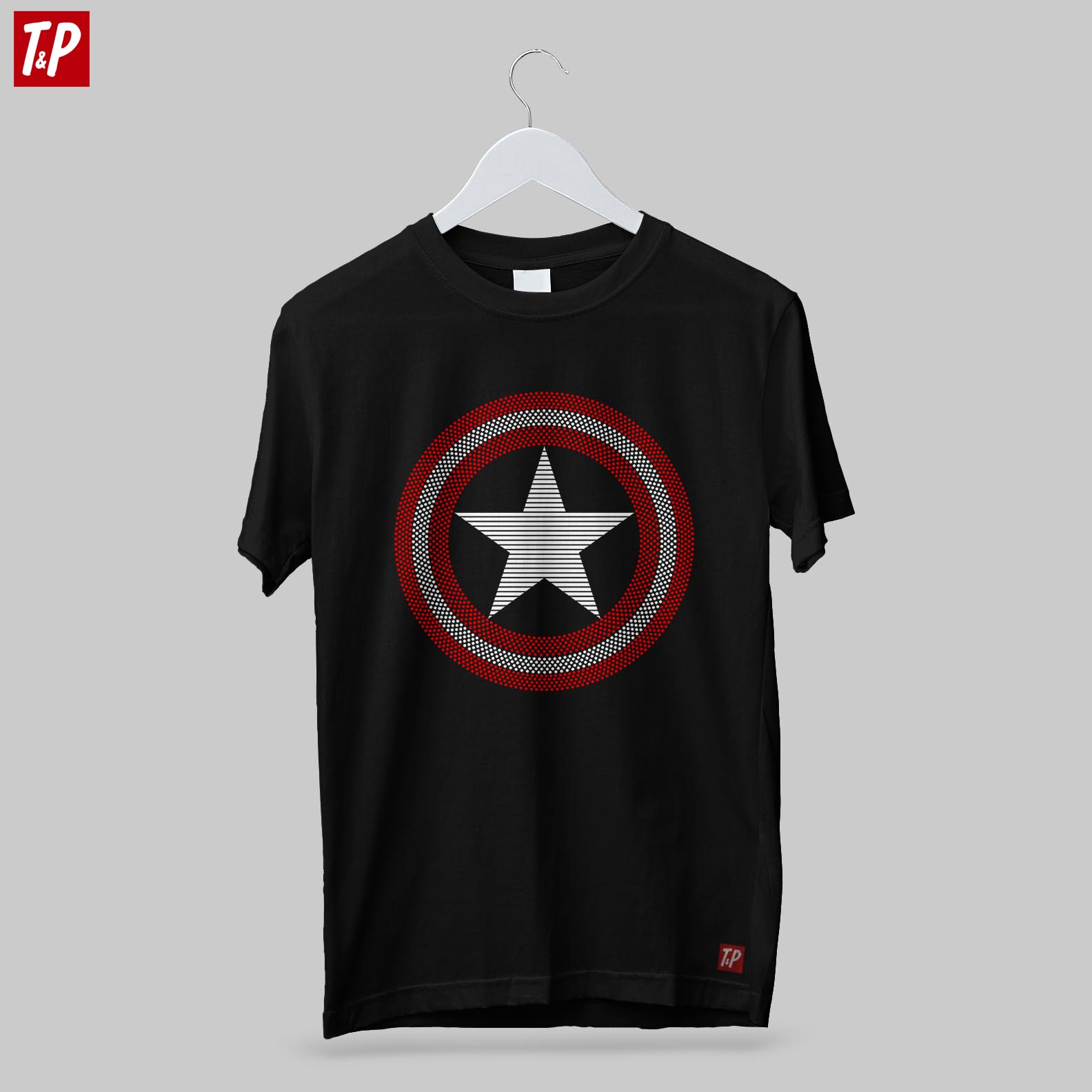 Captain America Premium Cotton T Shirt For Men Multicolor Multisize Fashion T Shirts For Men Daraz .np