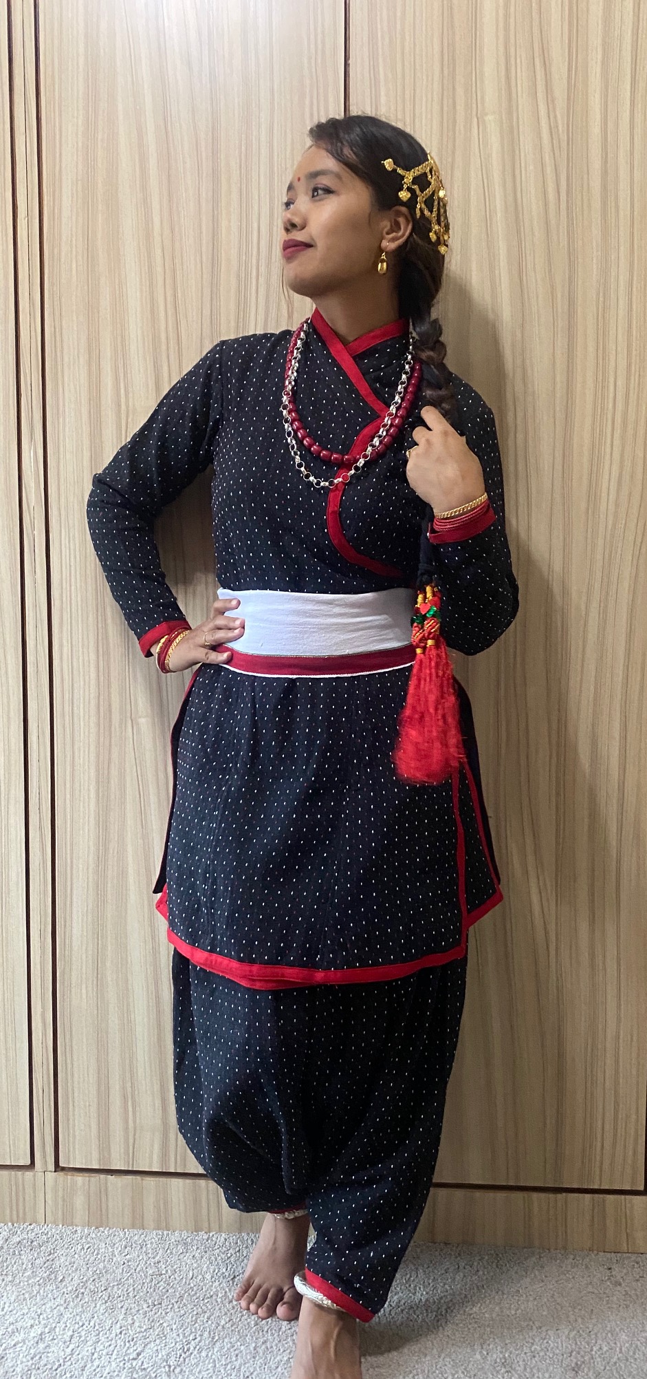 newari traditional dress