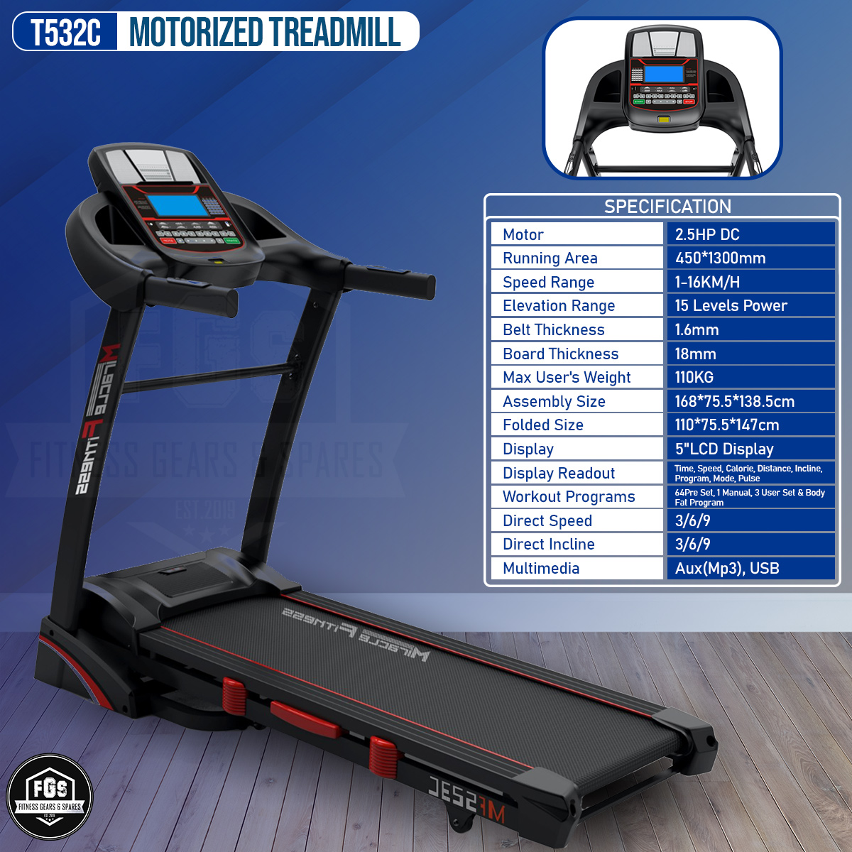 Jazfit Top 40 Treadmill Manual