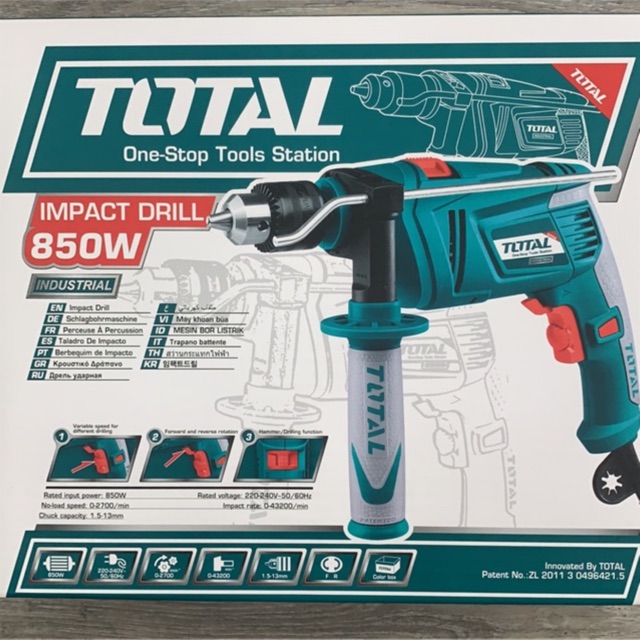 Total Impact Drill 850W TG109136 Daraz .np