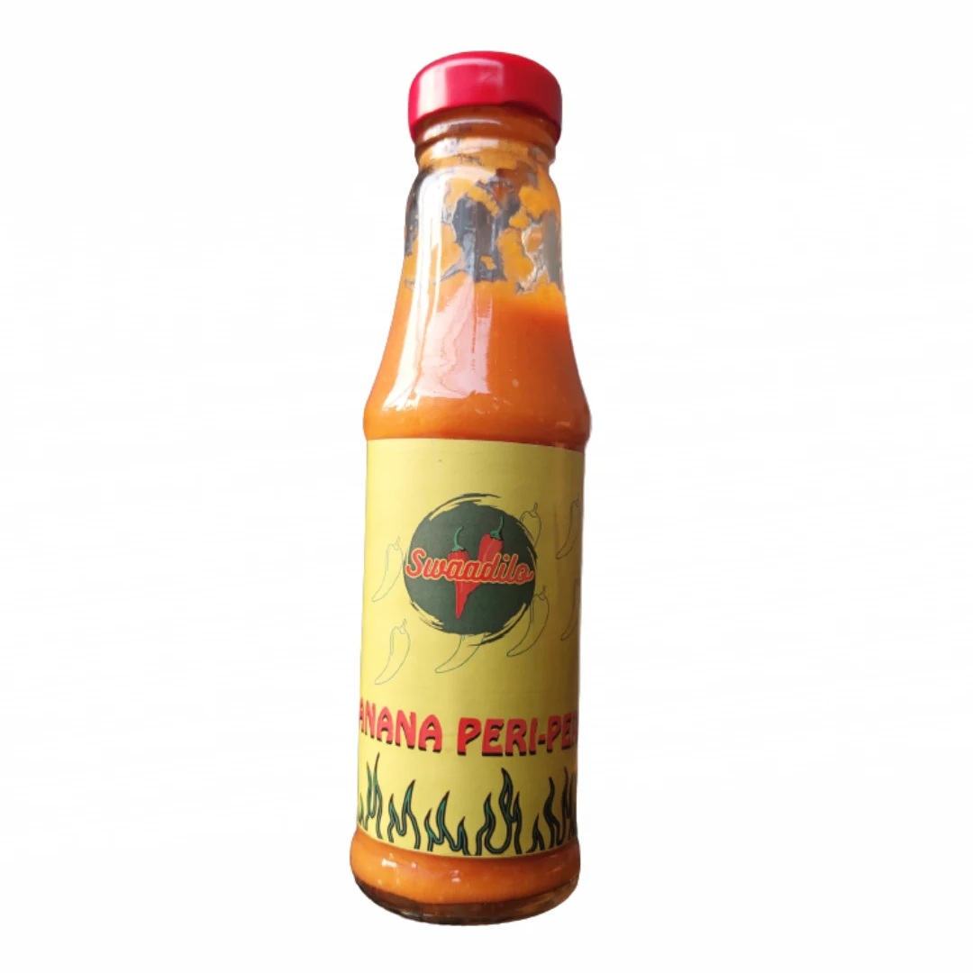Swaadilo Banana Peri Peri Hot Sauce - 180 gm