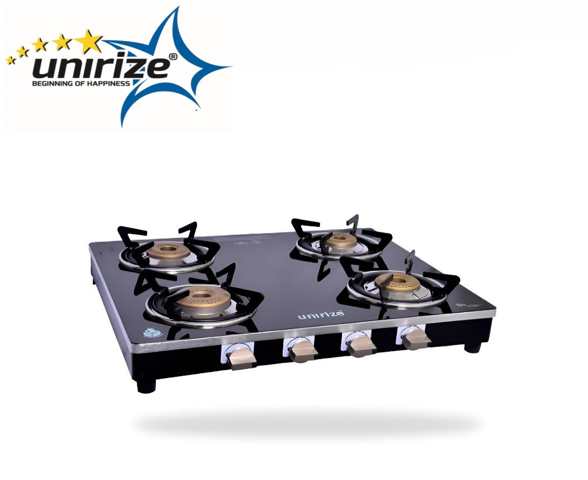Unirize Dazzle 4 Burner Automatic Gas Stoves