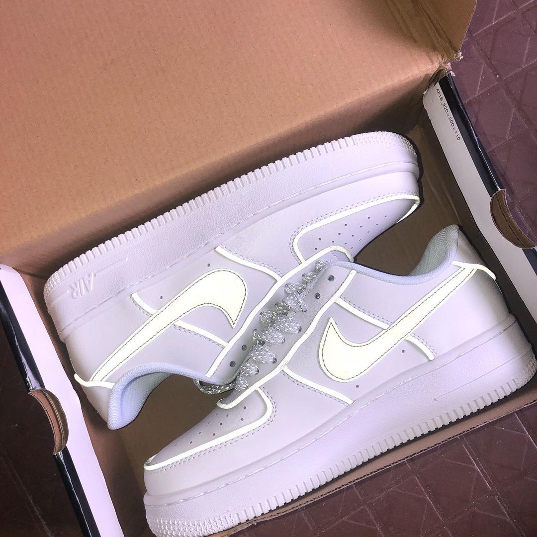 white air force reflective