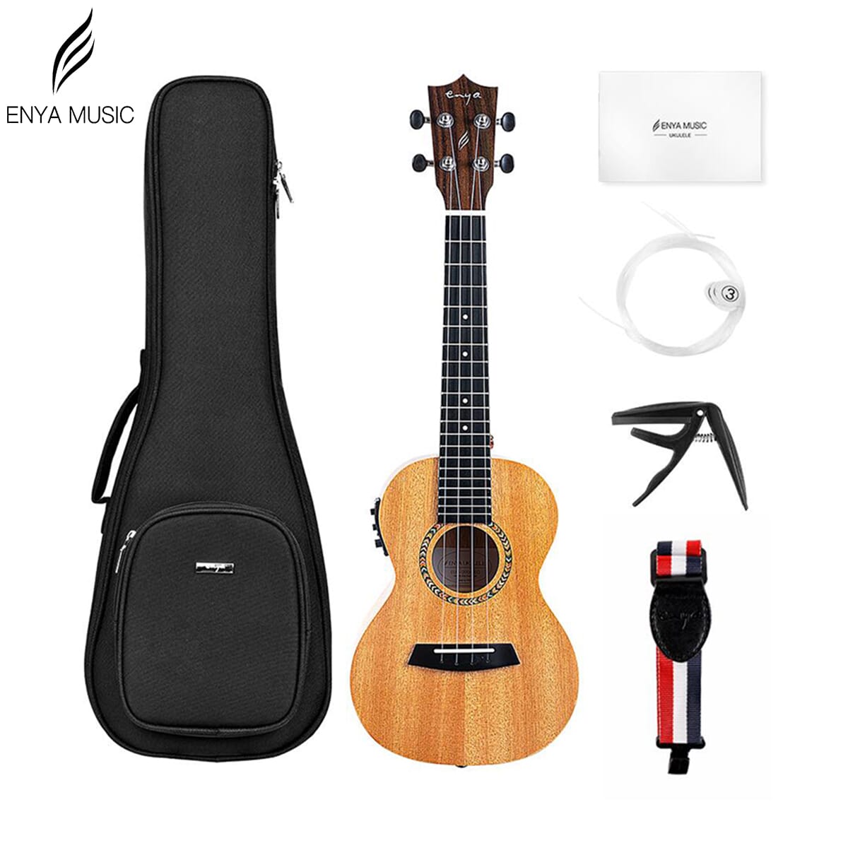 送料無料新作⋚ ヤフオク! Enya ウクレレ EUC200A 初心者セット23イ... 税込 正規品100新品