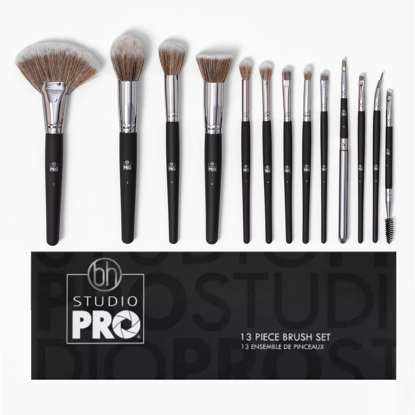 13 Pcs Matte Handle Makeup Brush Sets 40％OFFの激安セール