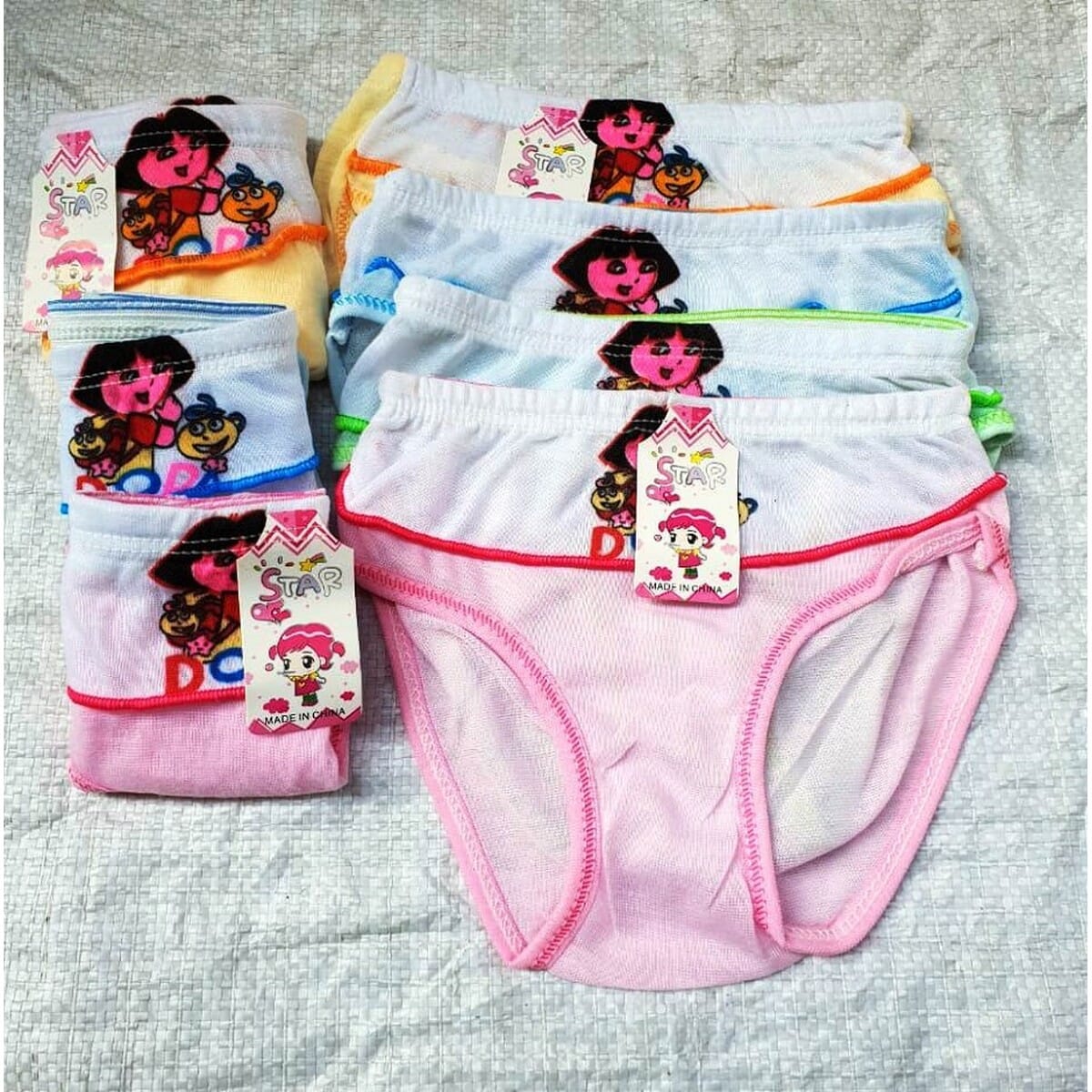 6 Pieces New Born Baby Kids Underwear Summer Kattu (Best For 1 To 6 Months)