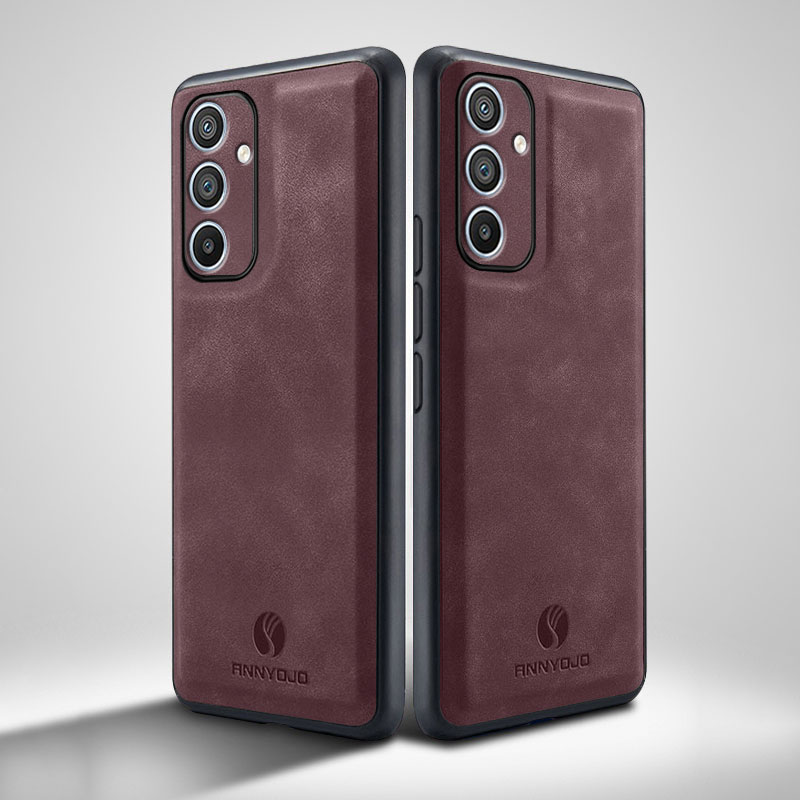 Vantime for Samsung Galaxy A34 A54 5G Faux Suede Case with