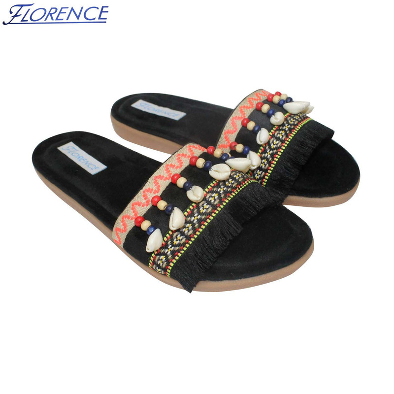 tassel slides womens