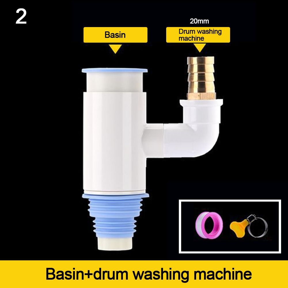 Durable Anti odor Sink Drain Pipe Adapter Sealing Ring Multifunctional ...