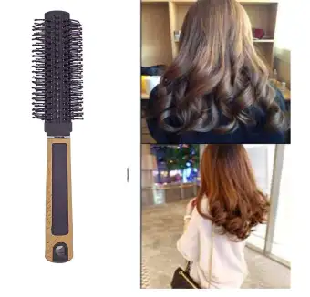 Round Brush With Soft Bristle For Curling For Women And Girls