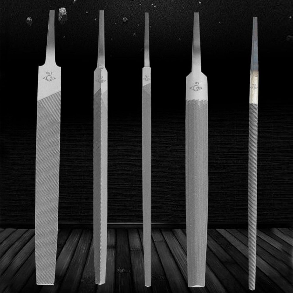 Durable Steel Steel Files 6/8 Inch Middle Tooth Hand File Straightening ...
