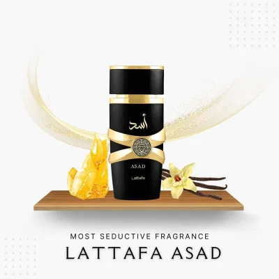 Lattafa Asad Eau De Parfum Unisex Fragrance For Men & Women 