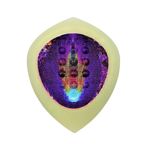 Acoustik Attak - Attak Pik COMET Radium Stealth Guitar Pick - Jazz III Size