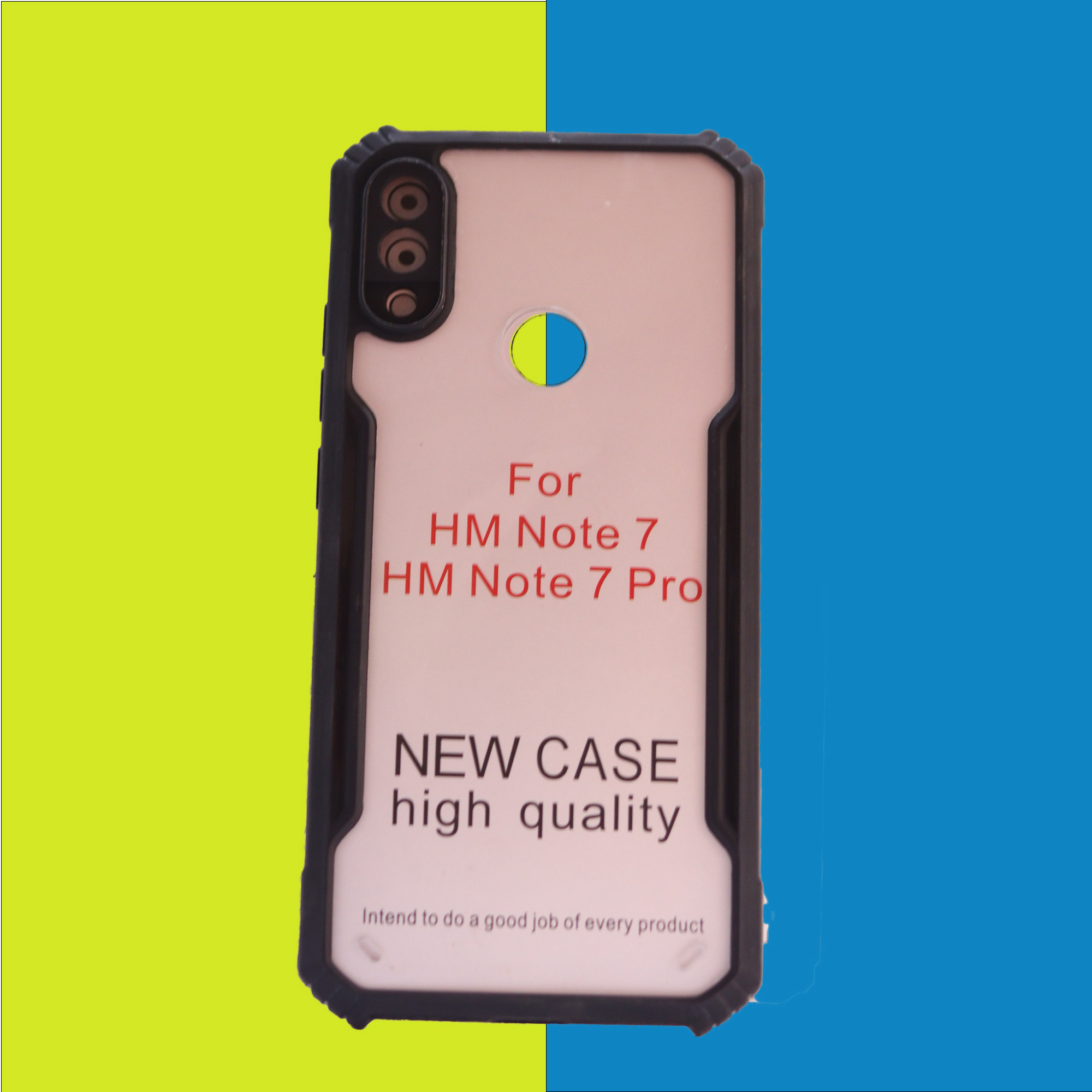Shockproof Transparent Back Case For Redmi Note 7/ Pro Daraz