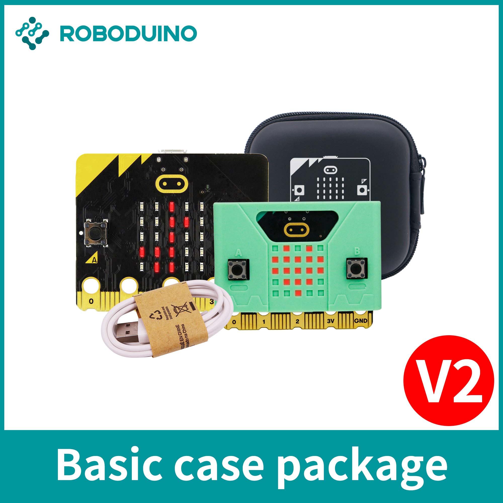 BBC Microbit V2 Development Board Programmable Learning Kit For Kids ...
