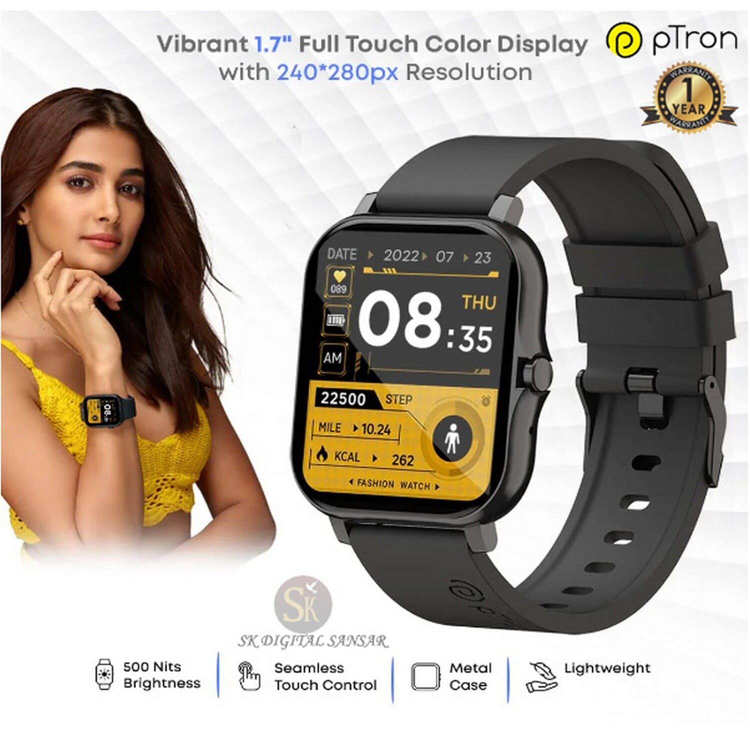 Newly launched ptron force x10 bluetooth calling Clearance