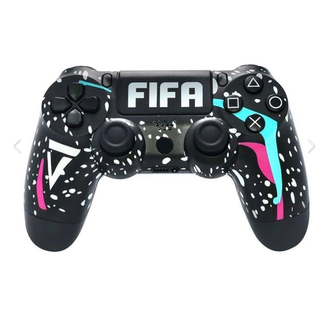Wireless Controller – Fifa GameController for Playstation 4 FIFA Black ...