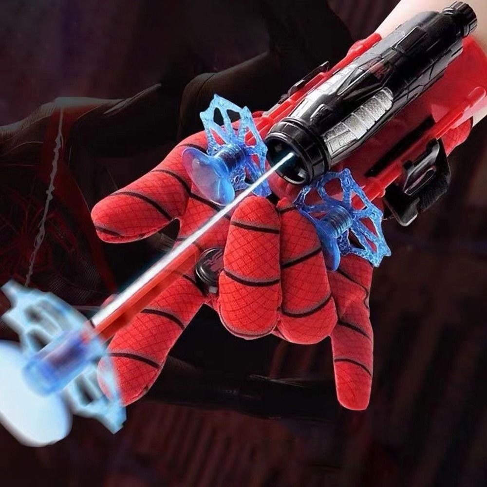 Spider Web Launcher Toy | Spiderman Wrist Shooter for Kids | Web-Slinging Superhero Toy Gift