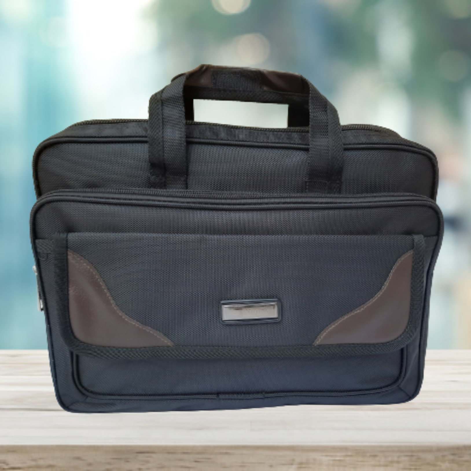 15.6" Portable Laptop Side Messenger Bag For Men Large