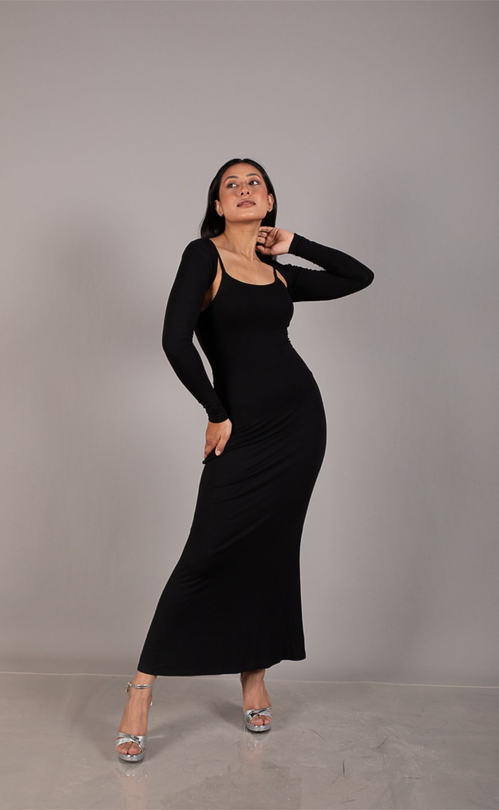 bodycon dress nepal New In Bodycon dress with mesh sleeves! @Rs.2500 only! Color: Black &  maroon Size: Free ( Fits upto XL) Delivery all over Nepal  #newarrivals
