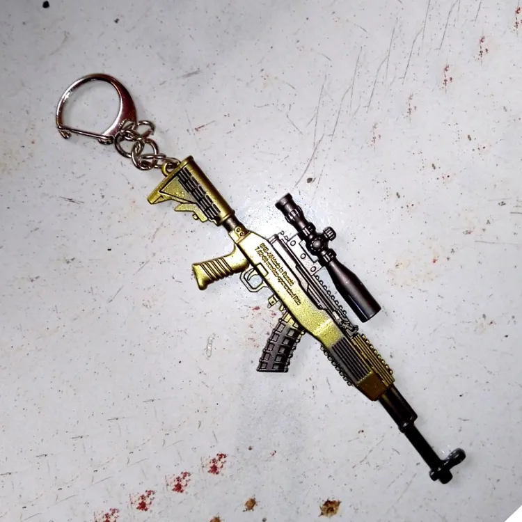 PUBG Keychain Scar L Weapon